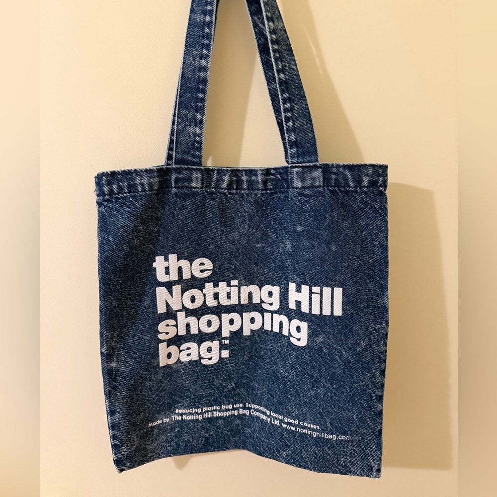 Blue Denim Notting Hill Shopping Bag